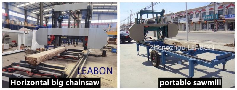 Hot Selling Sawmill Machine Chainsaw Horizontal Band Wood Saw for Sale