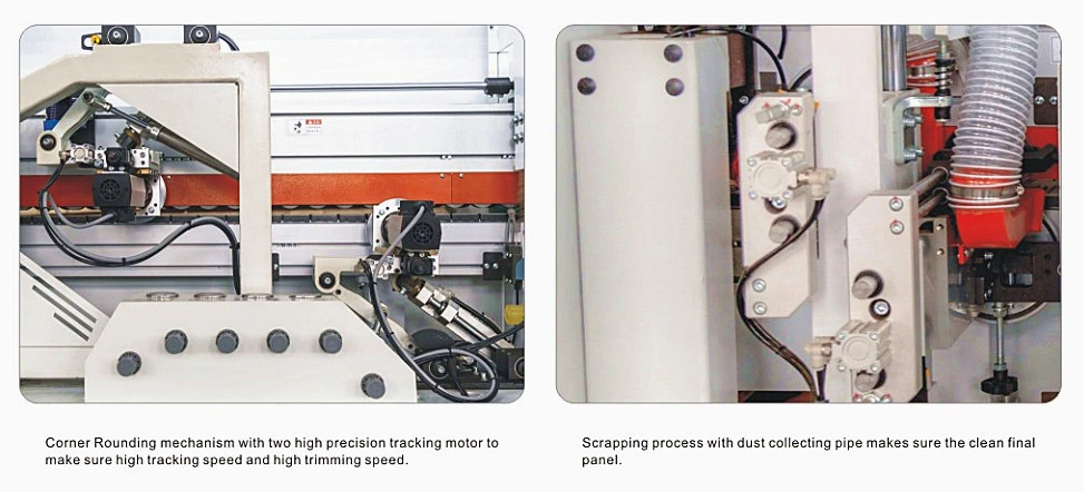 Manufacturer Woodworking Auto Corner Rounding Edge Banding Machine Wood Machine