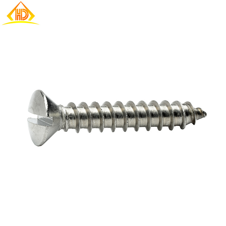 A2-70 Slot Raised Csk Head Tapping Screw