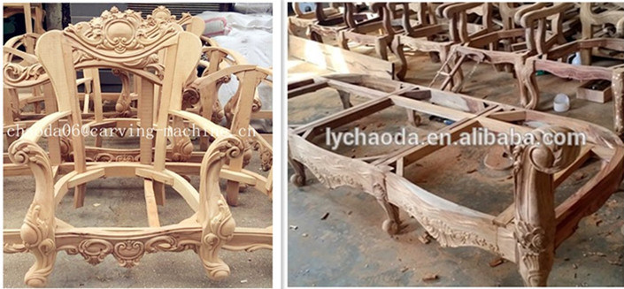 4D CNC Wood Carving Machine / 5 Axis Multi Spindle CNC Router