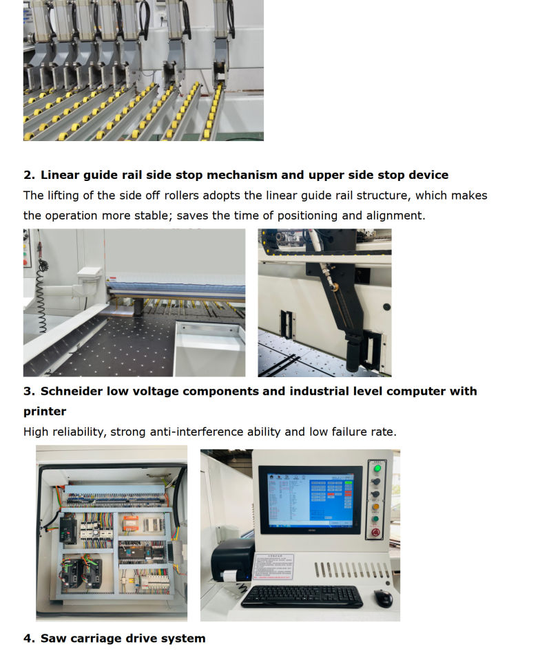 Cutting Machine CNC Automatic Sliding Table Computer Panel Saw Rcj3200A