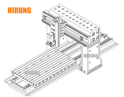 CNC Vertical Gantry Machine, CNC Big Gantry Milling Machine, CNC Double-Column Machining Center (SP3016)