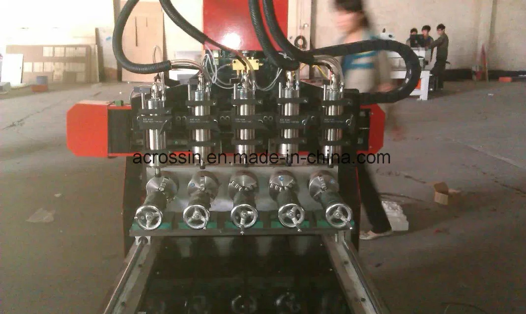 Multi Heads with Multi Spindles Woodworking CNC Router