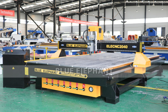 Manufacturer China Good Quality Blue Elephant Woodworking Machinery CNC Wood Router