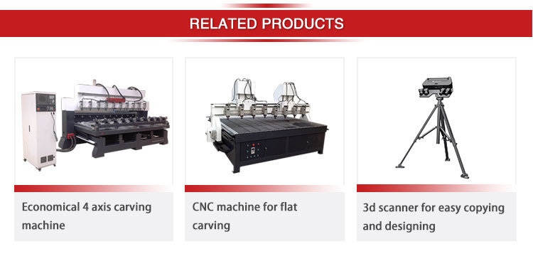Wood CNC Router 1325 with Rotary Attachment for Flat Sheet and Cylinder Furniture Legs