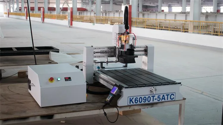 Small Wood CNC Router 600*900mm CNC Milling Machine with Auto Tool Changer
