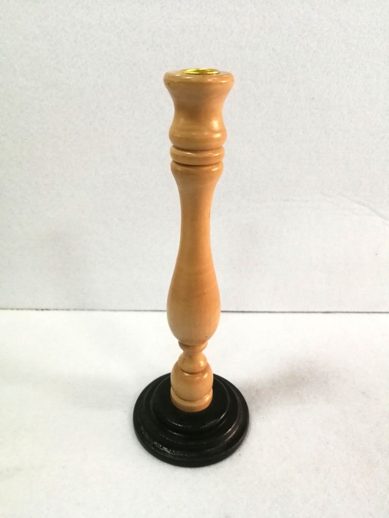 Solid Wood Wooden Candle Holder (Small)