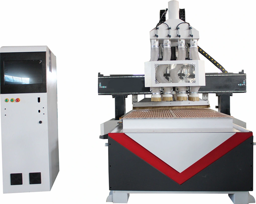 Four Process Wood CNC Router Wood Cutting Machine 1325 Engraving Machine Wood Working Machinery