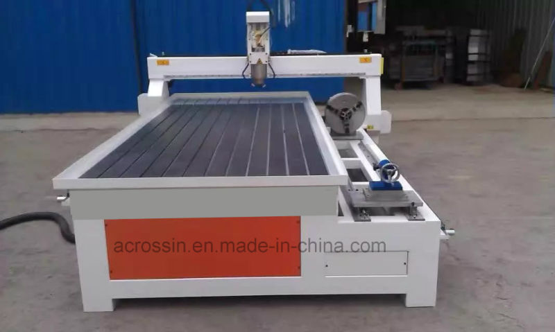 3D 4 Axis CNC Router Machine with Rotary for Wood, Woodworking, Advertising