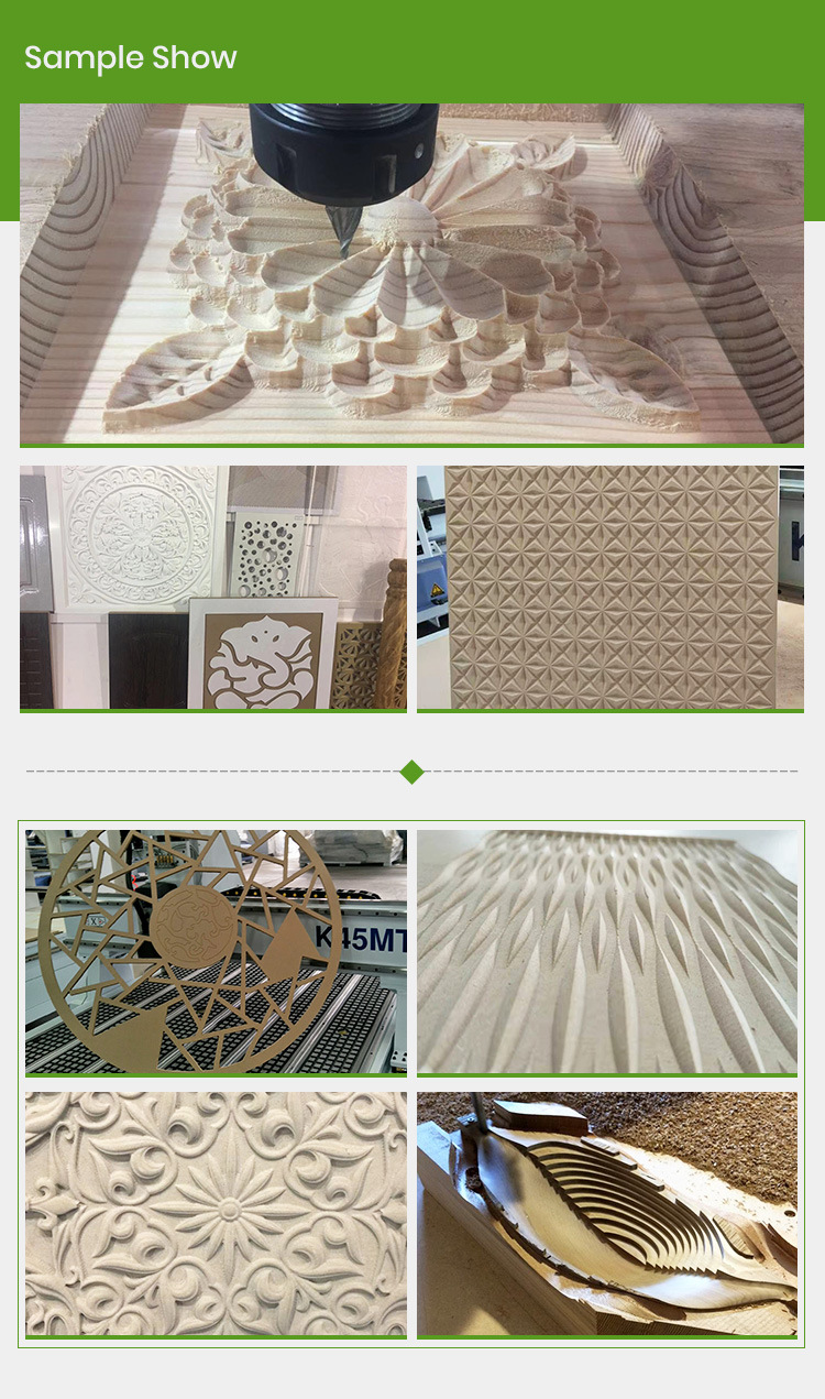 3D CNC Wood Carving Machine CNC Router Wood 1325 Ud-481