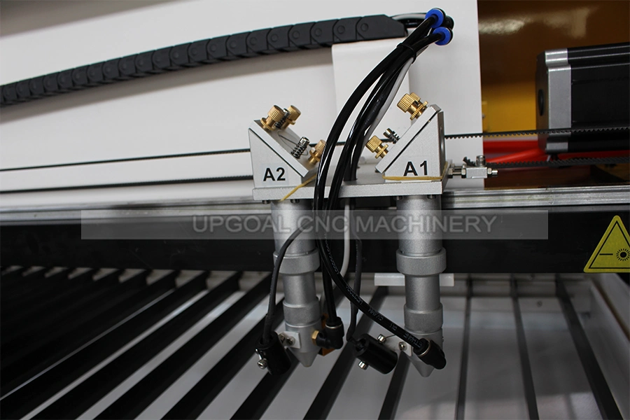 2 Heads MDF Plywood CO2 Laser Cutter Engraver Machine 150W &90W 1420*2500mm