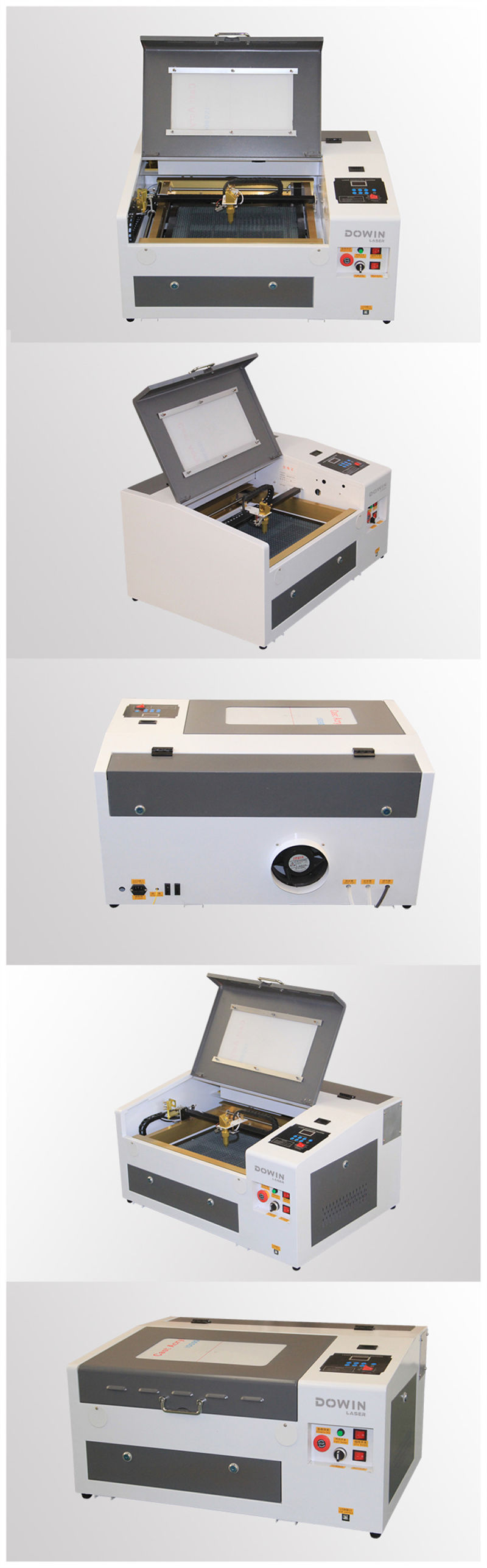 60 Watt CO2 Laser Tube for Laser Engraving Machine Sea Shell Laser Engraving Machine