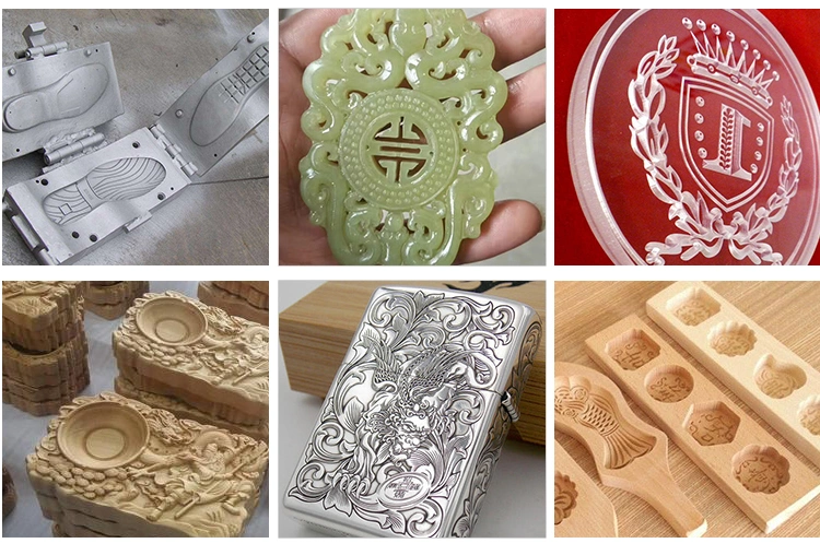 Hobby Cheap Metal CNC Router Small Mold Engraving Machinery on Wood, PCB, Acrylic, Aluminum