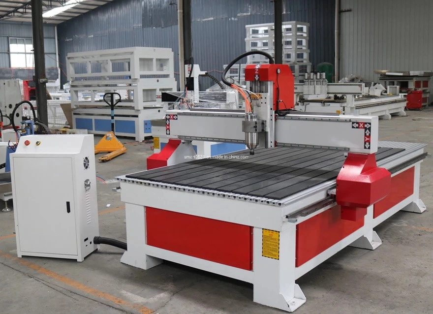 4X8 FT Automatic 3D CNC Wood Carving Machine 1325 Woodworking CNC Router for Sale