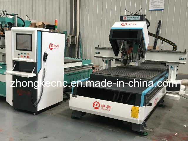 Wood CNC Router Carving Machine with 12 Cutters Auto Tool Changing