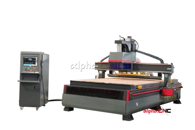 Ready to Ship! ! Hybrid Vacuum and T-Slot Table Router Wood CNC 1325 CNC Router Woodworking Machine