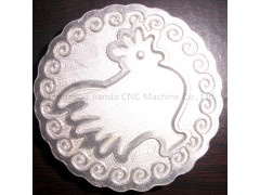 Small Vertical Type Aluminum Plate Engraving CNC Router