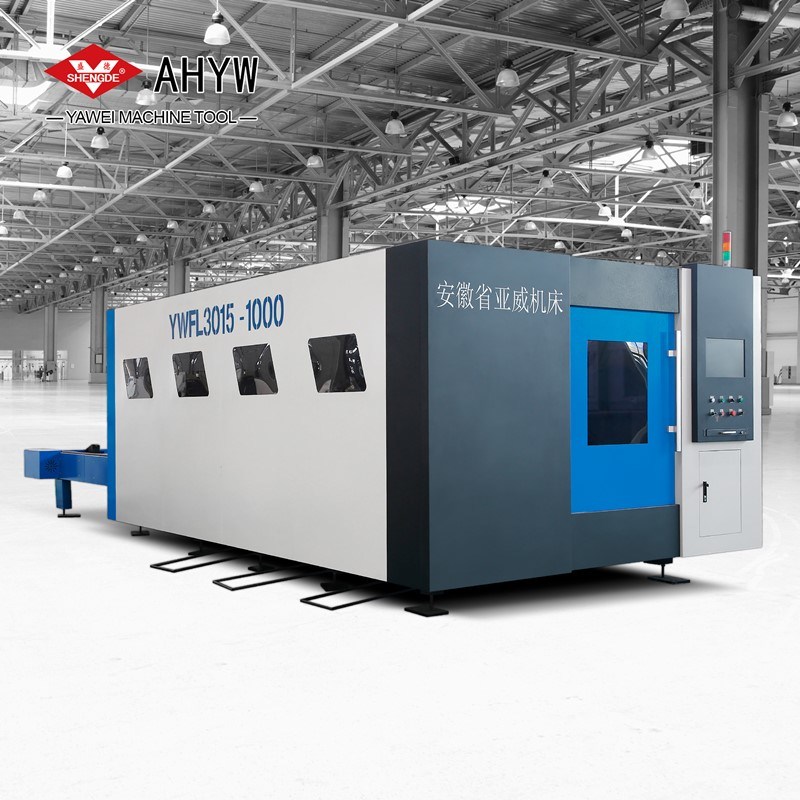 1kw CNC Fiber laser Cutting Machine for Aluminum Steel Sheet