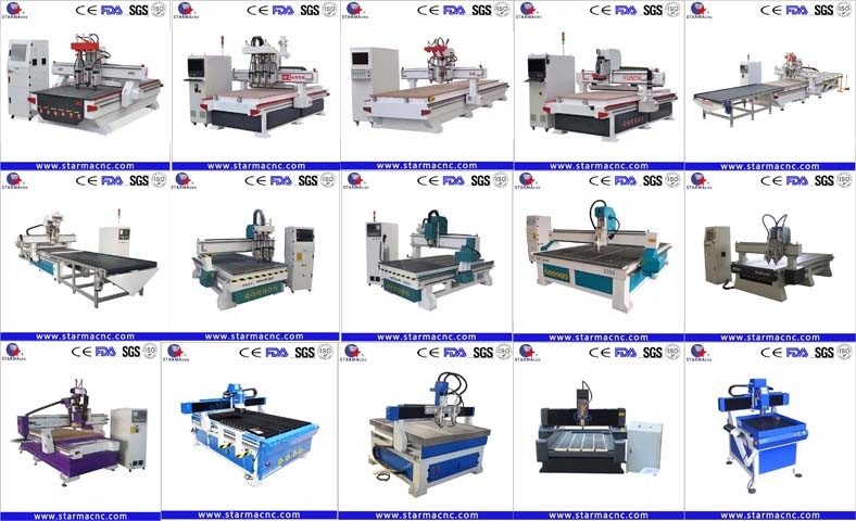 Automatic 3D Woodworking CNC Router Machine (2030 2040)