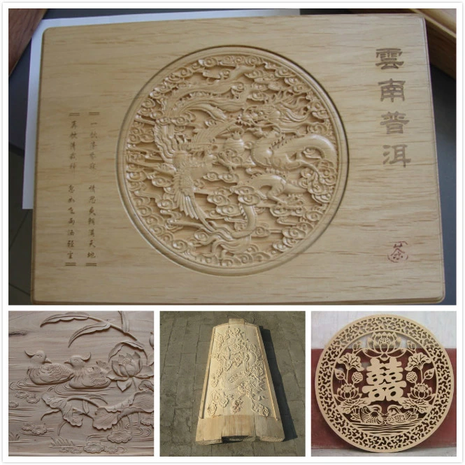 China CNC Wood Machinery/CNC 3D Wood Cutting Engraving Carving Machine/Atc