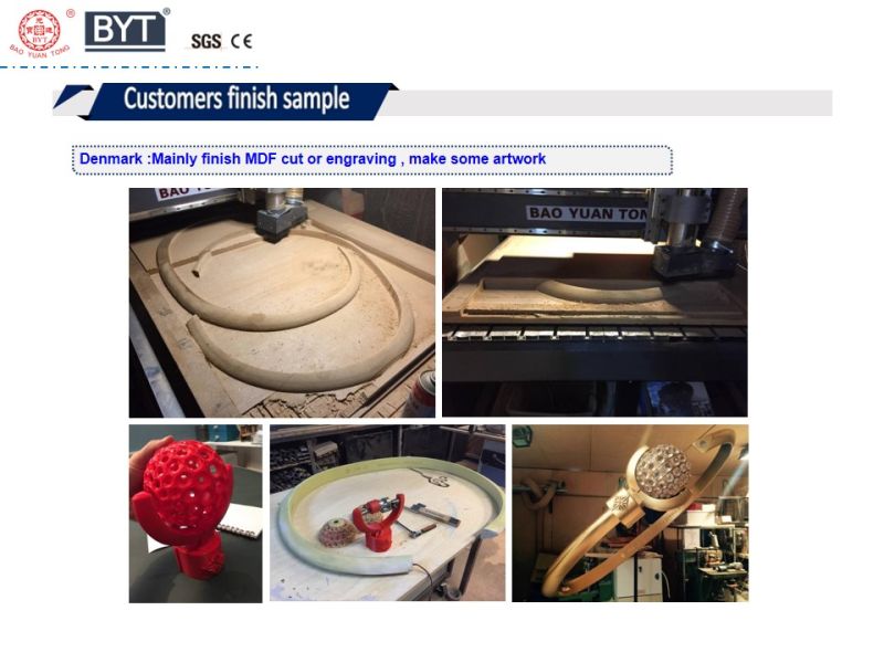 Byt Aggregate Head CNC Woodworking for Metal Mini CNC Router for Sale
