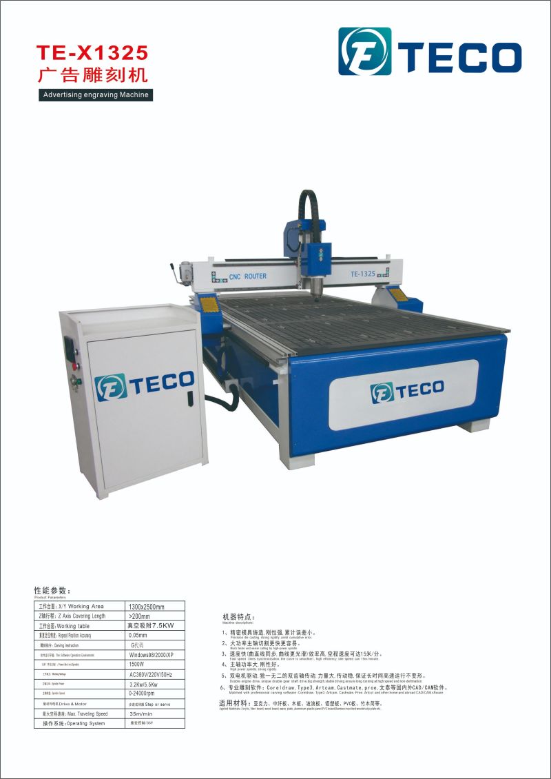 CNC Router Woodworking Advertising Engraving Machine