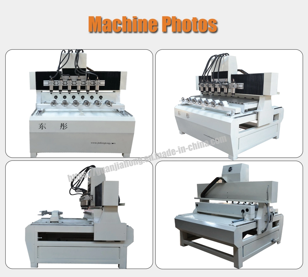 Woodworking Machine, CNC Wood Engraving Machine, Multi Spindle 4 Axis CNC Router