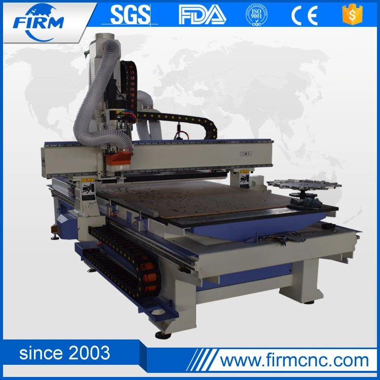 Linear Atc 8 Tools CNC Router 3D Carving 4 Axis CNC Machine for Wood Furniture