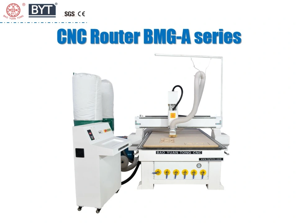 Bmg-1325 3D Models CNC Woodworking Router for Plastic Wood Soft Metal