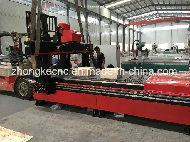4 Axis Auto Tool Changer Wood Working CNC Router