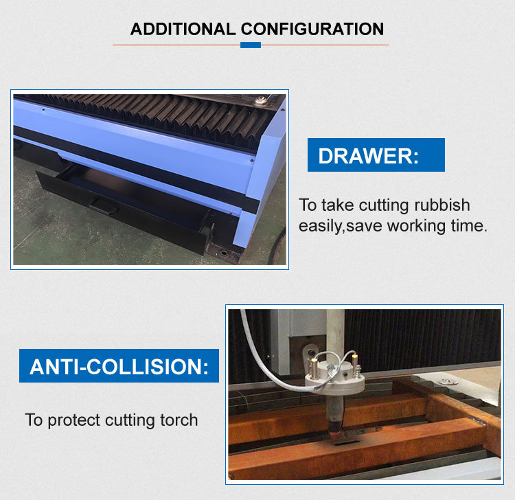 Table Steel CNC Plasma Cutting Machine