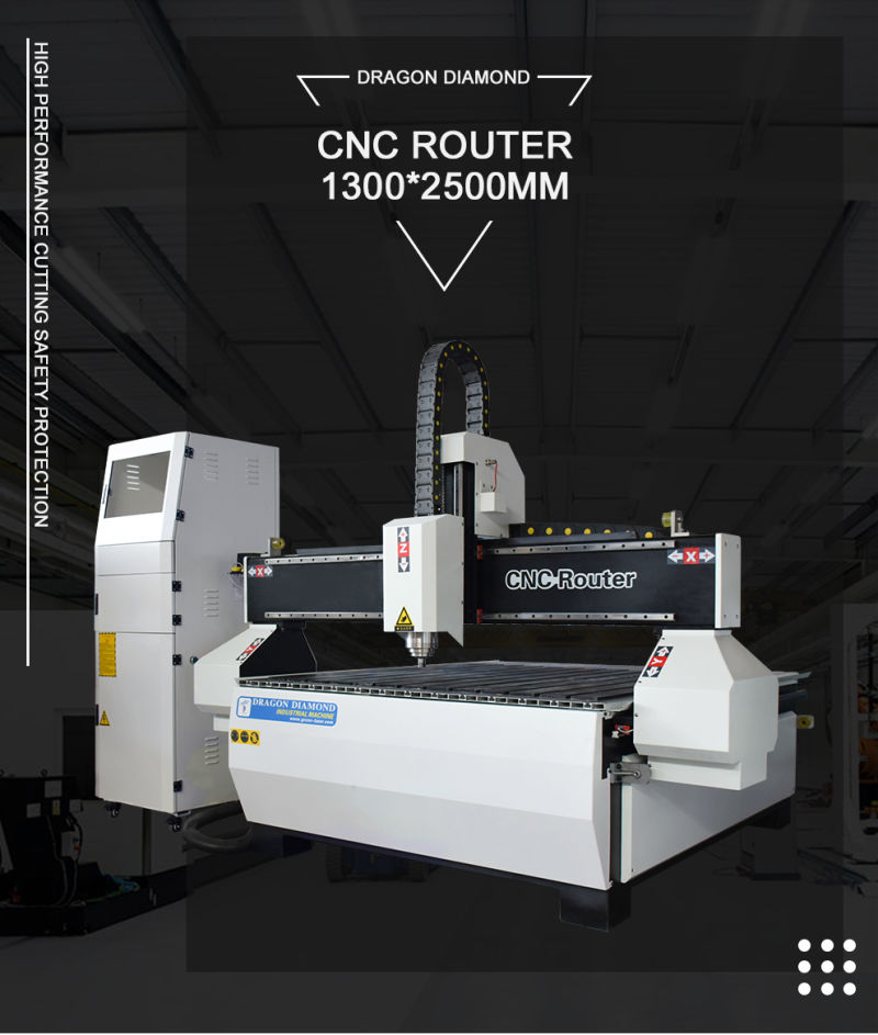 CNC Machine Advertising/Woodworking CNC Router for Wood Acrylic Plastic Aluminium