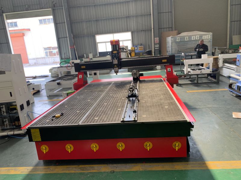 1325 4 Axis Wood Cutting Machine CNC Router with Rotation Axis