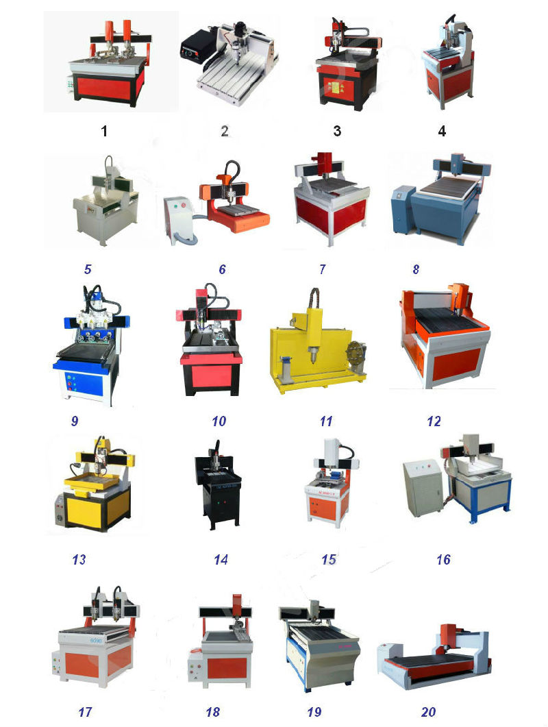 3D Metal CNC Router Machine with Rotary for Engraving Crystal, Acrylic, Aluminum, Steel, Iron,
