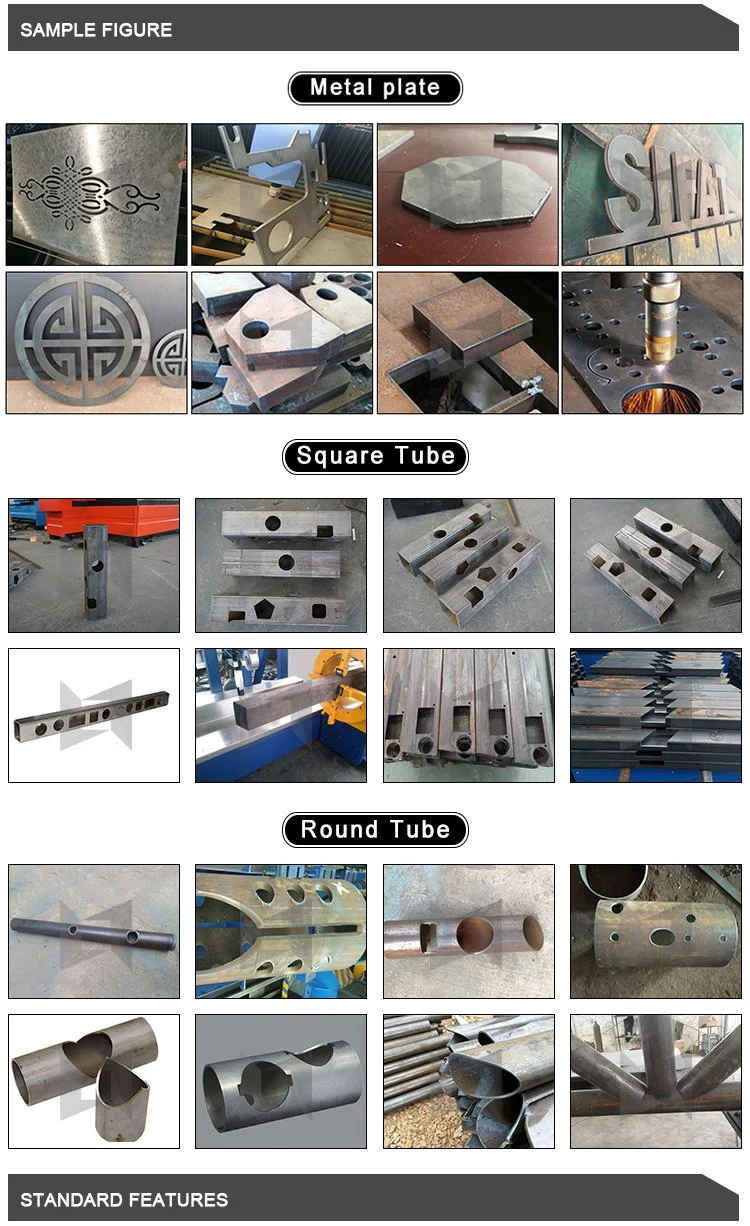 Industrial Metal Cutting 1325 Plasma Cut CNC/1530 CNC Plasma Cutting Machine/2040 Plasma Cutter
