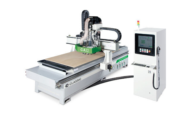 China No Intermittent Tool Change CNC Router Woodworking Machine