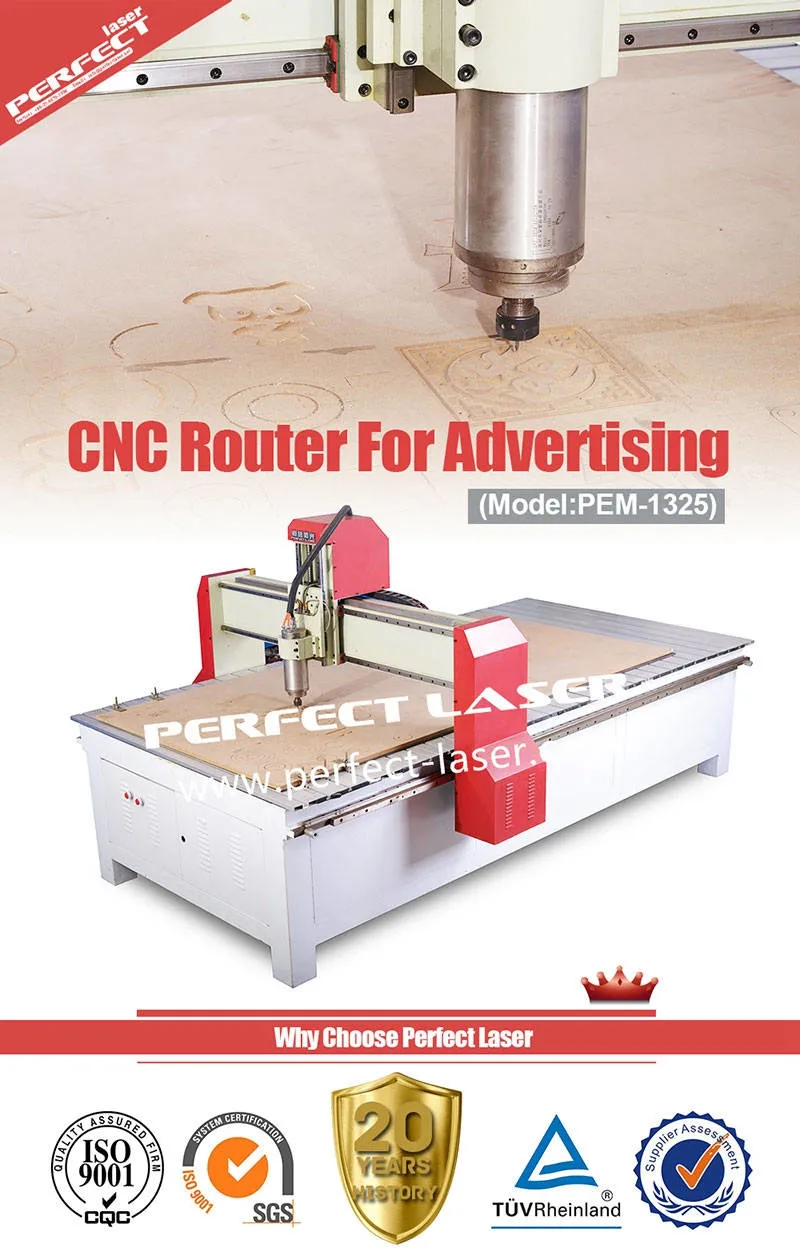 Woodworking Router 1325 CNC Router Machine for Making MDF Furniture
