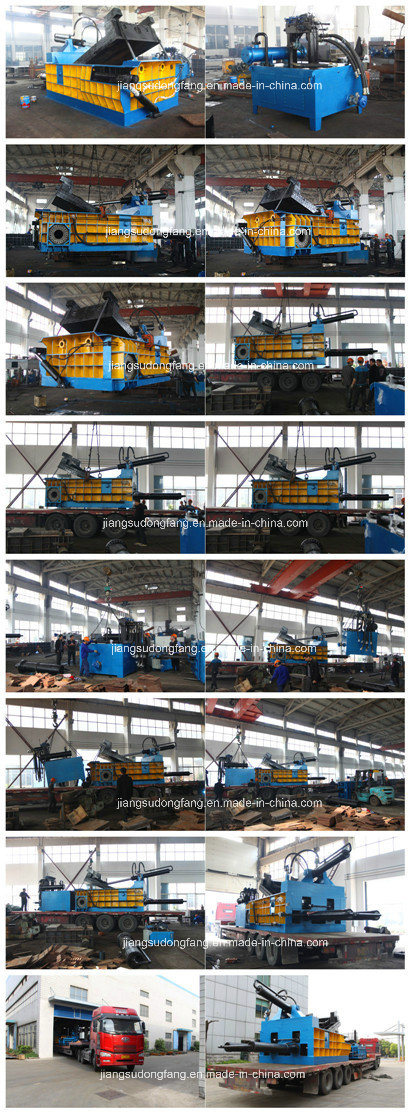 Non Metal Baling Recycling Machine for Wood Cloth Textile Wood