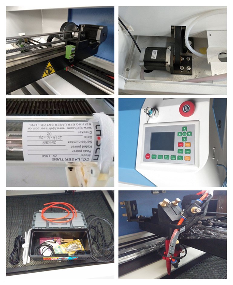 Stamp Laser Engraving Machine Cutting Machine CNC Router with Leather Cloth Wood Acrylic Engraver for Cutter Price
