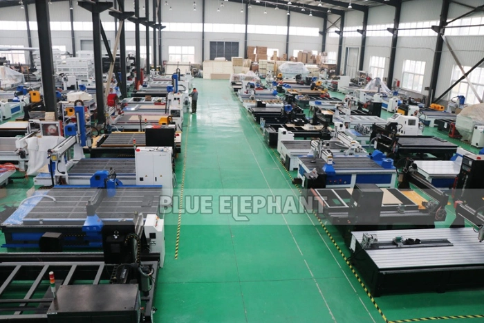 Blue Elephant 2060 CNC Carousel Tool Changer Router CNC Machine with Air Cooling Spindle