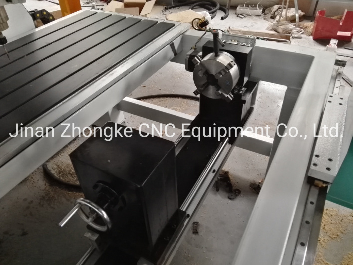 Wood Doors CNC Router Engraving Machine with Rotary