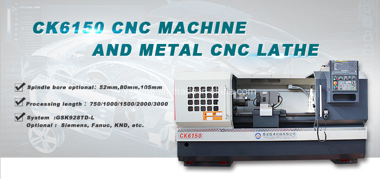 Ck6150 Heavy Duty CNC Lathe Torno CNC Lathe CNC Drehmaschine Strung CNC CNC-Draaibank Tokarka CNC