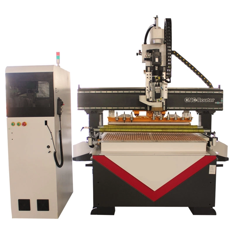 Auto Tool Changing 1325 Atc Wood CNC Machine 9kw CNC Carving Router
