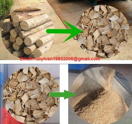 Ring Die Log Wood Pellet Making Machinery for Madium Factory