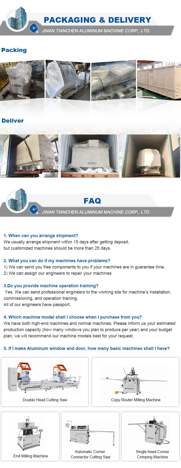 Aluminum Window CNC Milling Machine/Tianchen CNC Copy Router with SGS ISO BV/Best CNC Router for Aluminum