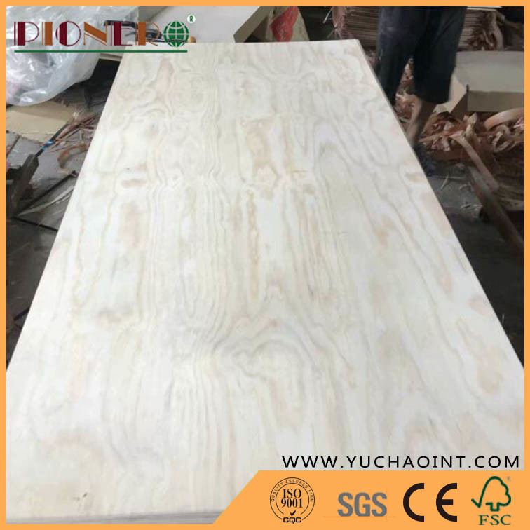 1220*1830 Thin Commercial Plywood Pine Plywood Poplar Plywood