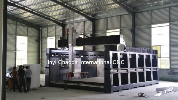 5 Axis CNC Router for Foam EPS Wood Mould Making