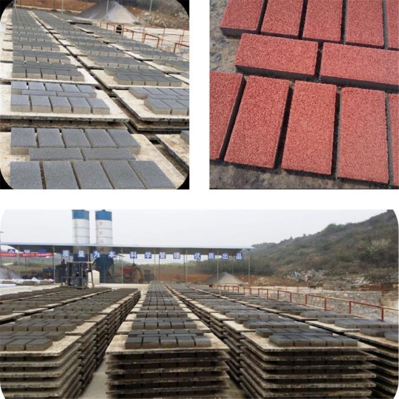 Huge Capacity Qt5-15 Concrete Hollow Block Brick Making Machinery