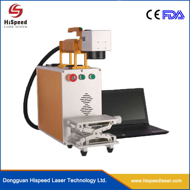 Fiber Laser Marking Machine for Composite Machining Parts Marking and Engraving Logos, Serial Number
