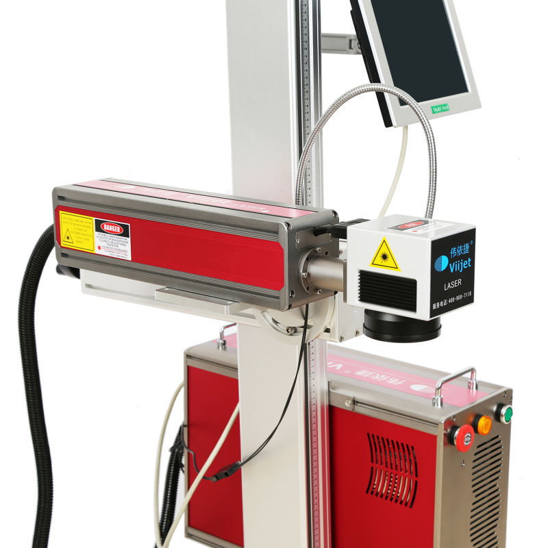 Fiber Laser Coding Machine on-Line Coding Machine Laser Marking Machine for Marking on Electronic Products